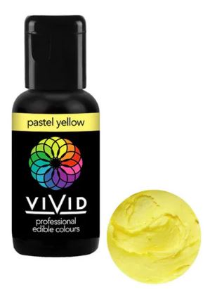 Vivid Gel Colour 21g - Pastel Yellow