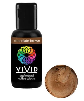 Vivid Gel Colour 21g - Chocolate Brown