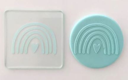 Cake Craft Debosser - Rainbow