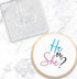 Cake Craft Debosser - He Or She?