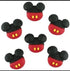 Cake Craft - Mickey Mouse Head - 6pc Edible Decorations The Cooks Kitchen 