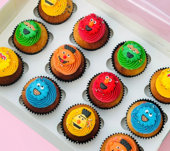 Cake Craft - Sesame Street Sugar Decorations 6pk