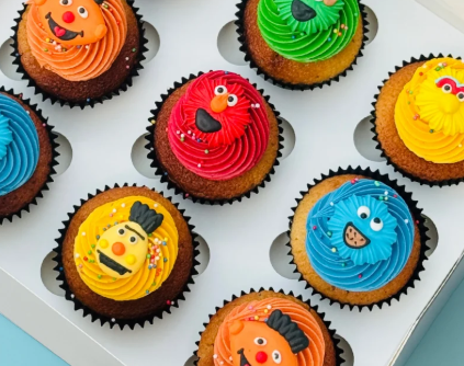 Cake Craft - Sesame Street Sugar Decorations 6pk