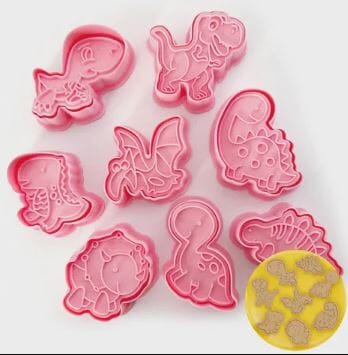 Cake Craft Dinosaurs Cookie Cutters - 8 Piece Set Cookie Cutters The Cooks Kitchen 