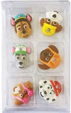 Cake Craft - Paw Patrol Sugar Decorations 6pk