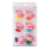 Cake Craft - Peppa Pig Sugar Decorations 6pk Edible Decorations The Cooks Kitchen 