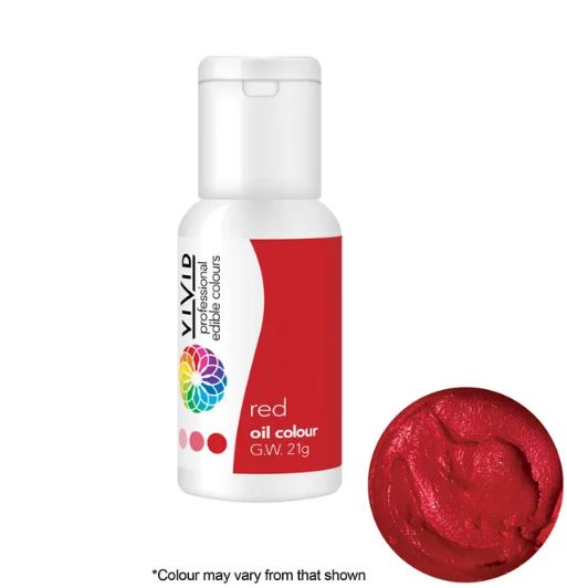 Vivid Oil Colour 21g - Red