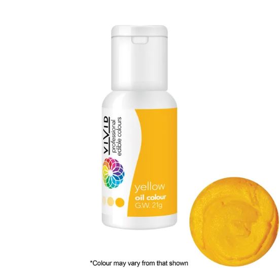 Vivid Yellow Oil Colour