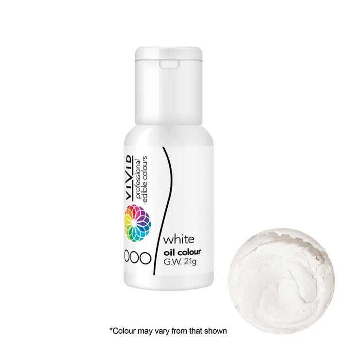 Vivid White Oil Colour