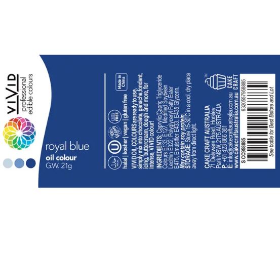 Vivid Oil Colour 21g - Royal Blue