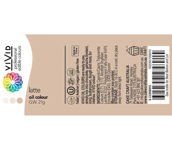Vivid Latte Oil Colour