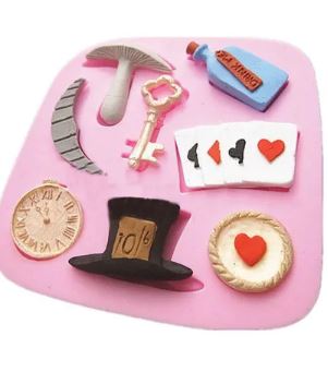 Cake Craft - Silicone Mould - Alice In Wonderland