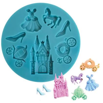 Cake Craft - Silicone Mould - Princess By Midnight