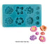 Assorted Flowers Silicone Mould