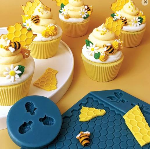 Cake Craft - Silicone Mould - Mini Bees