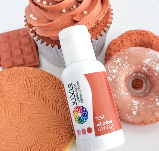 Vivid Rust Oil Colour
