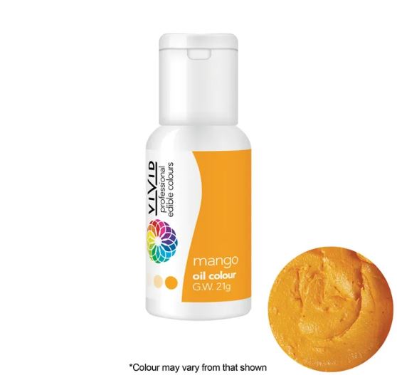 Vivid Mango Oil Colour