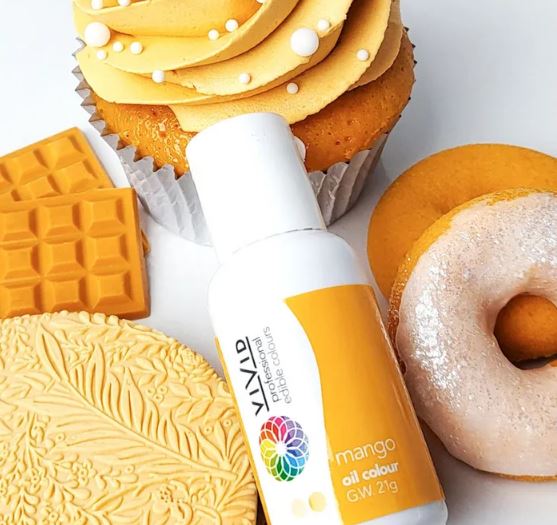 Vivid Mango Oil Colour