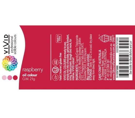 Vivid Raspberry Oil Colour