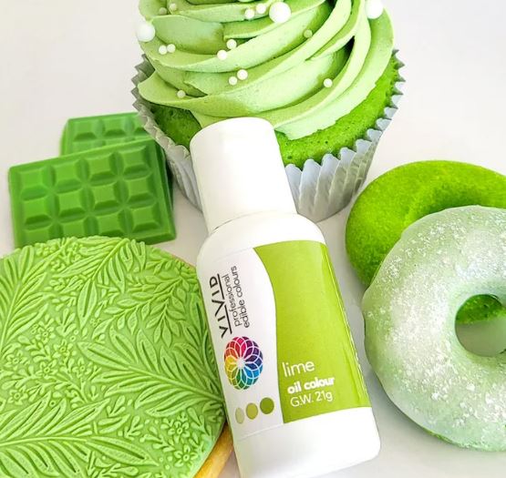 Vivid Lime Oil Colour