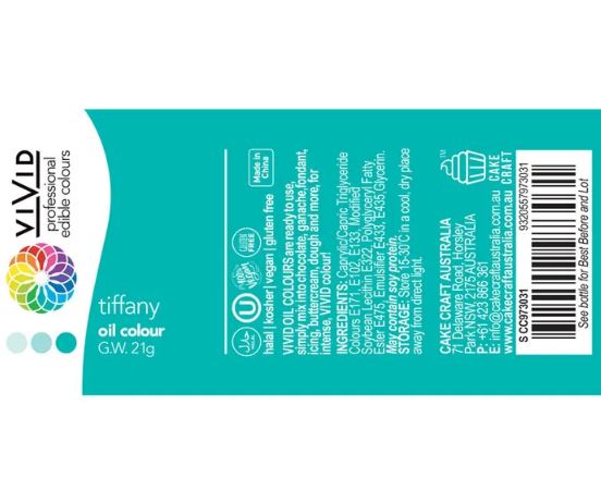Vivid Tiffany Oil Colour