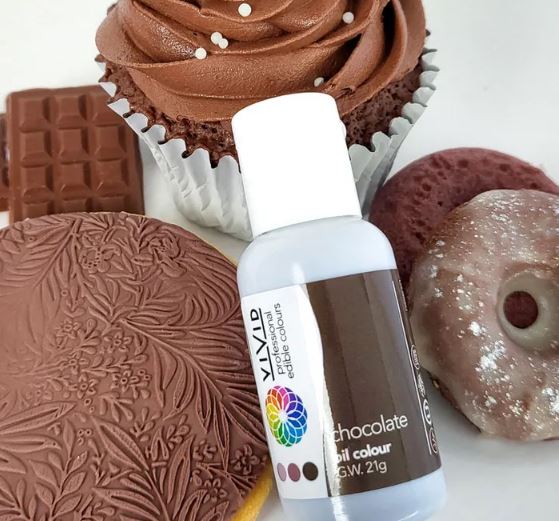 Vivid Chocolate Oil Colour