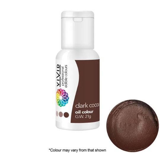 Vivid Dark Cocoa Oil Colour