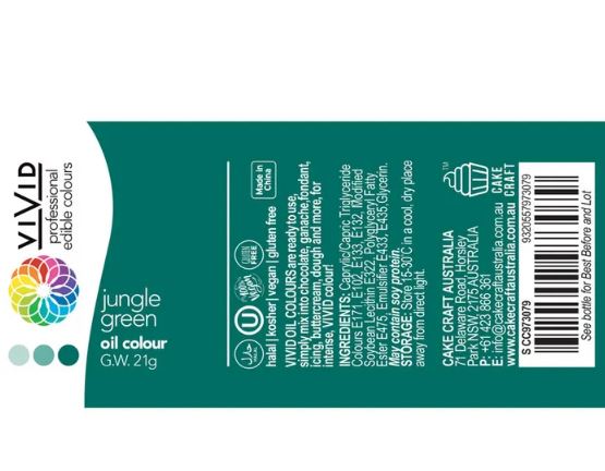 Vivid Jungle Green Oil Colour