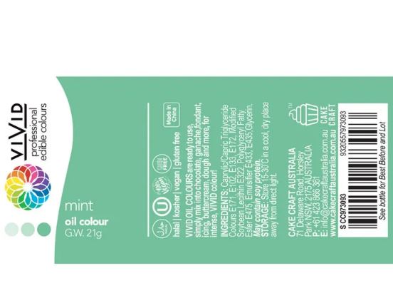 Vivid Oil Colour 21g - Mint