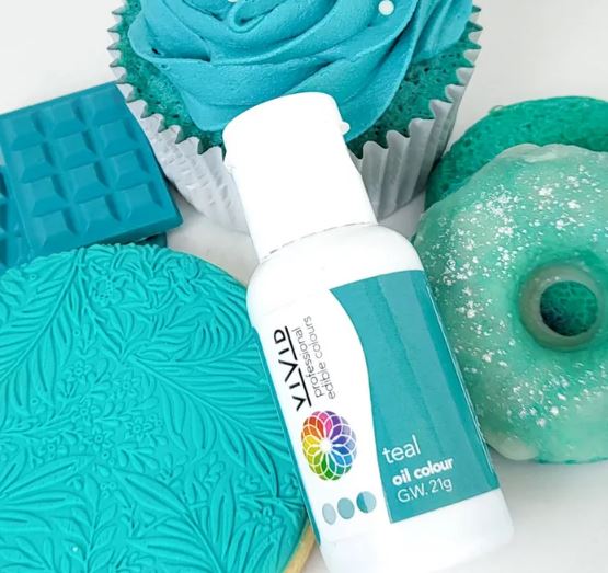 Vivid Teal Oil Colour