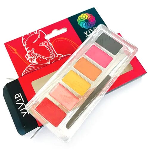 Vivid Metallic Paint Palette - Ares Dusts and Powders The Cooks Kitchen 
