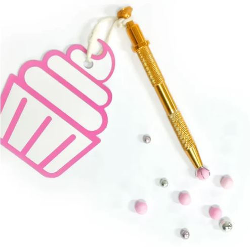 Cake Craft Diamond Claw Tweezers - Gold