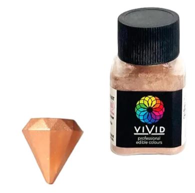Vivid Edible Metallic Dust 10g - Champagne