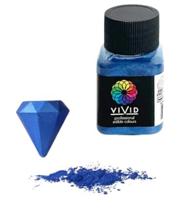 Vivid Edible Metallic Dust 10g - Super Royal