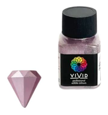 Vivid Edible Metallic Dust 10g - Lilac