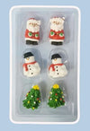 Cake Craft Christmas Set 3d Figures