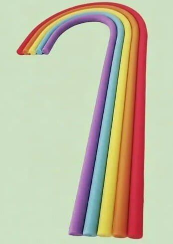 Cake Craft Wish - Bright Rainbow Cake Topper Cake Toppers The Cooks Kitchen 