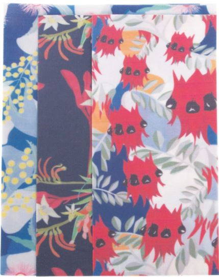 Aus Colll Reusable Beeswax Food Wraps S/3 - Botanical