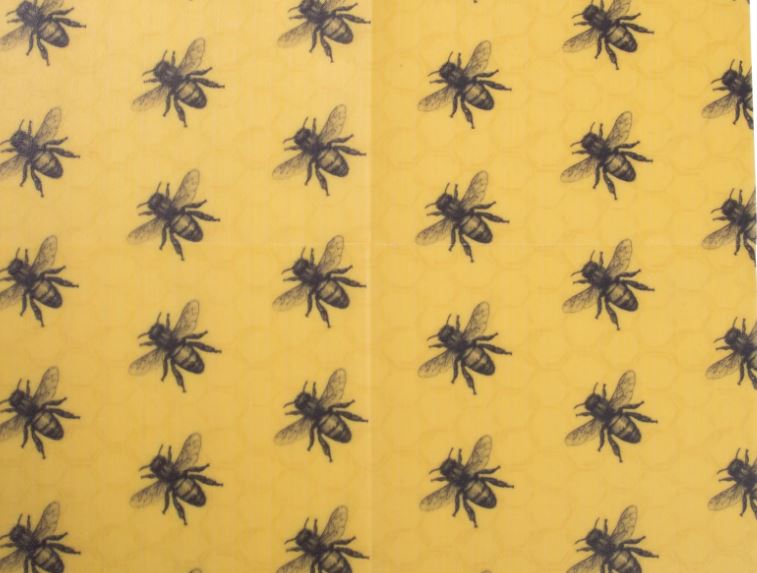 Reusable Beeswax Food Wraps - Bees