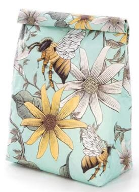 Paper Lunch Bag - Bees Lunchbox The Cooks Kitchen 