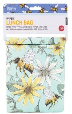 Paper Lunch Bag - Bees Lunchbox The Cooks Kitchen 