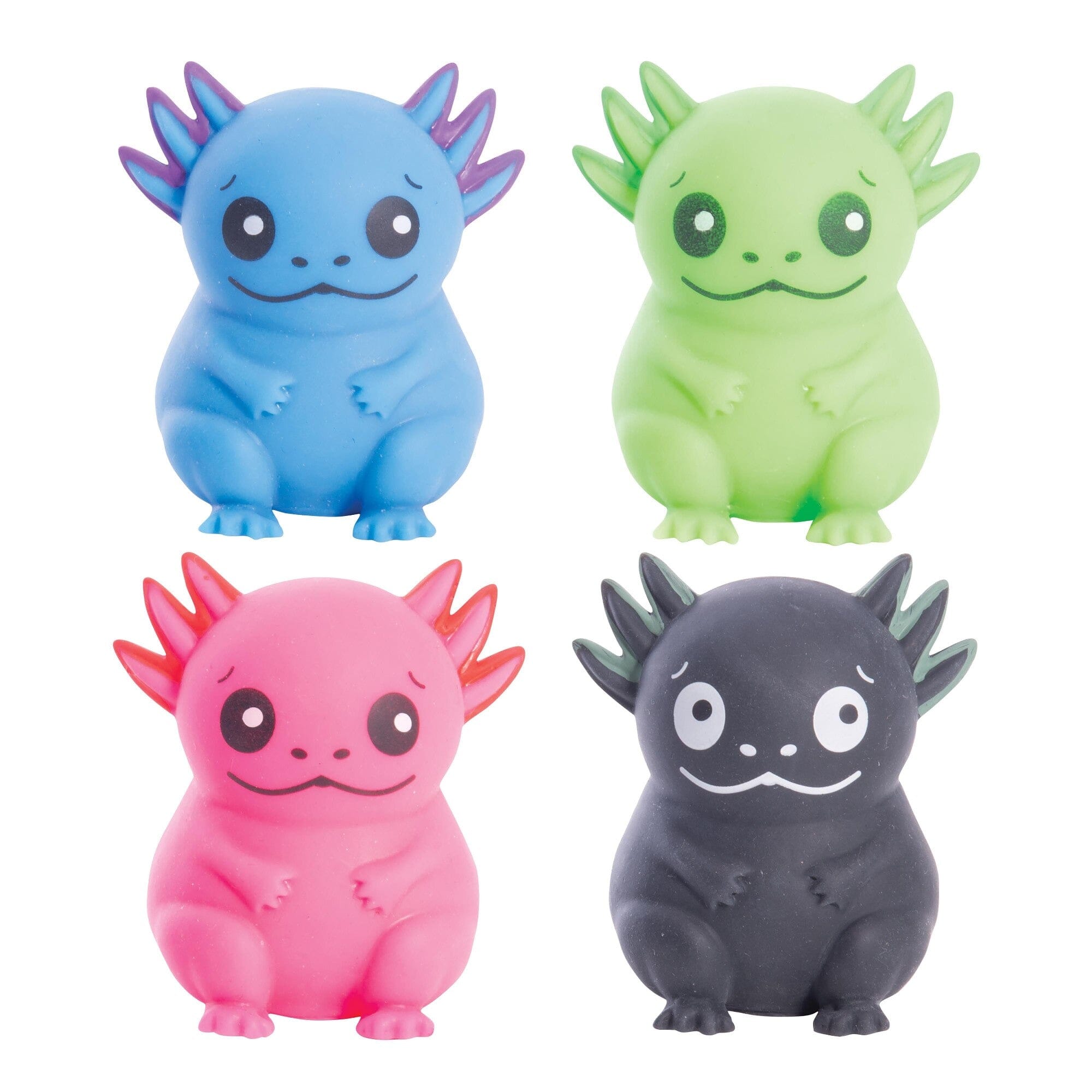 Discovery Zone Squishy Axolotl 4 Assorted Colors - 5.1x4.7x4.8cm Miscellaneous The Cooks Kitchen 