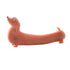 Discovery Zone Mini Stretchy Sausage Dog Brown 3.5x7x5.7cm