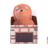 Discovery Zone Mini Stretchy Sausage Dog Brown 3.5x7x5.7cm
