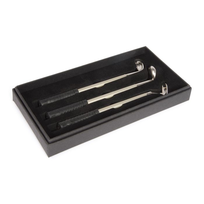Maverick Golf Club Pen Set Silver 15.3cm