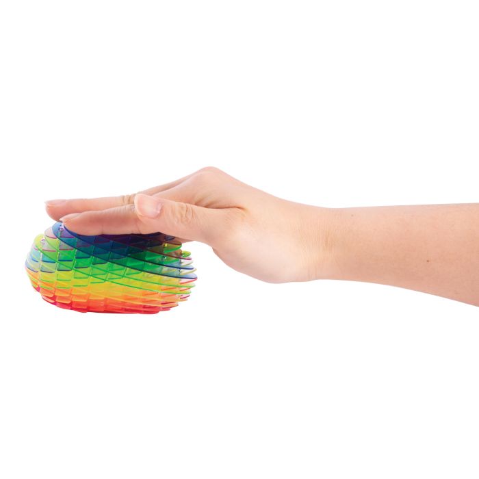 Discovery Zone Rainbow Neon Space Worm Multi-coloured 9x8.8x4.5cm