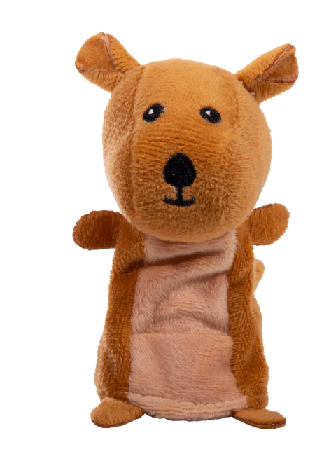 The Australian Collection Jumping Kangaroo Brown
