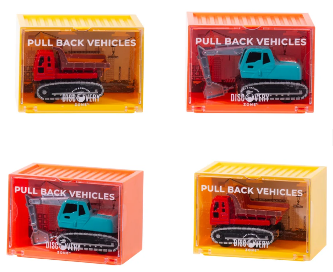 Discovery Zone Container Vehicles