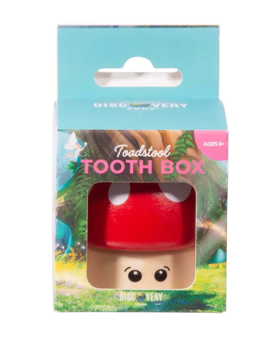 Discovery Zone Wooden Tooth Fairy Box
