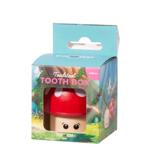 Discovery Zone Wooden Tooth Fairy Box